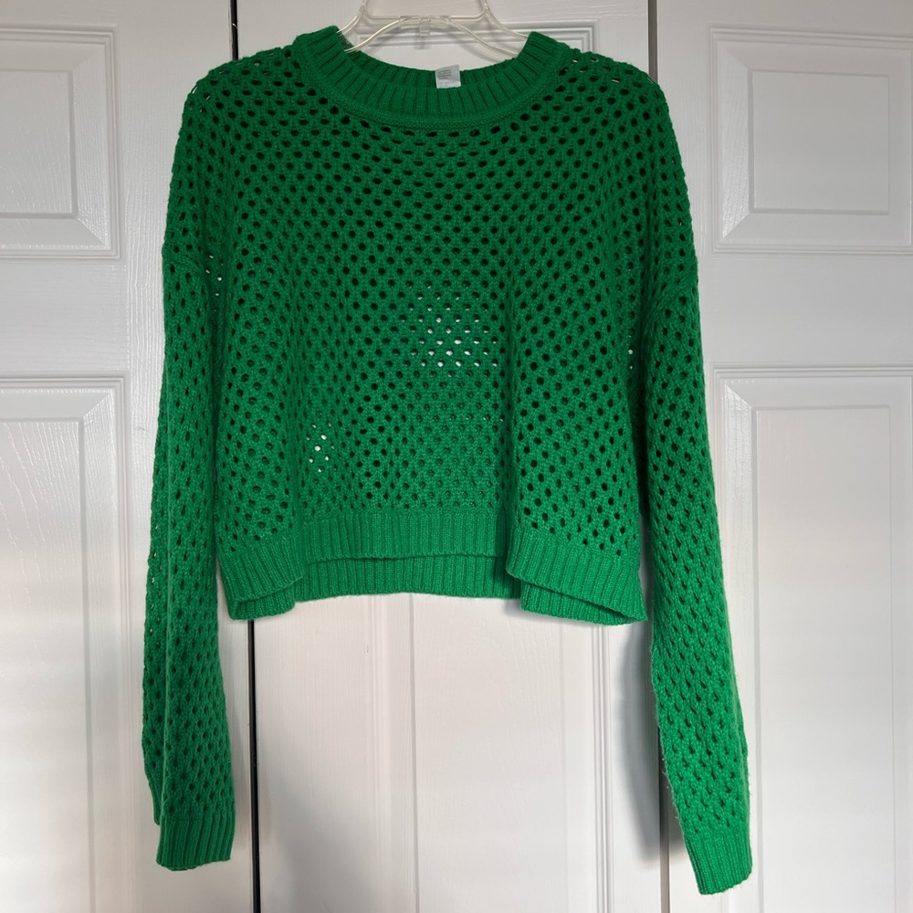 Green sweater